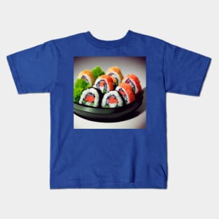 Kawaii Anime Sushi Kids T-Shirt